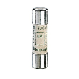 13010 Legrand Zylinder Sicherung 10x38mm 10A Träge aM 500V 100kA Produktbild