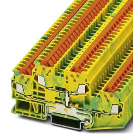 3205132 Phoenix Durchgangsreihenklemme QTTCB 1,5PE Produktbild