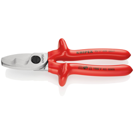 9517200 Knipex Kabelschere 200mm mit Doppelschneide bis 20mm Durchmesser Produktbild