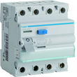 CDA440D HAGER FI-Schalter 4P 6kA 40A 30mA Typ A Produktbild front S