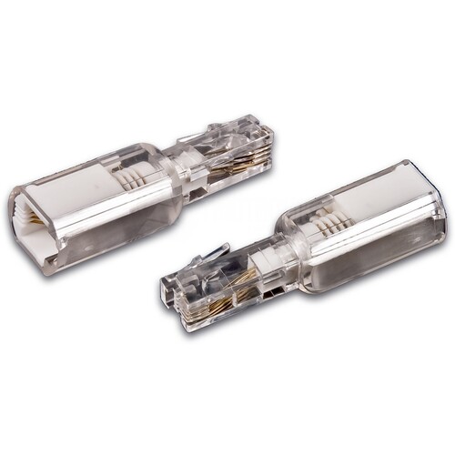 UNTANGLER WIREWIN Adapter für Telefon- hörerschnur,  (Dreht sich mit) Produktbild Front View L