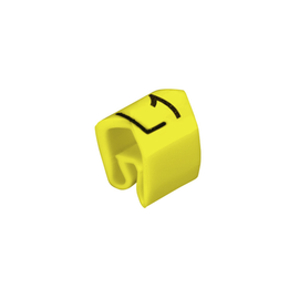 1871891728 WEIDMÜLLER CLI C2-6 GE/SW L1 Leitermarkierer GELB 2,5-10mm² (VPE100) Produktbild front M