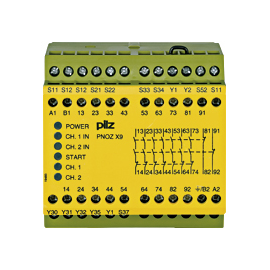 774606 PILZ PNOZ X9 200-230VAC 24VDC 7n/o 2n/c 2so Produktbild