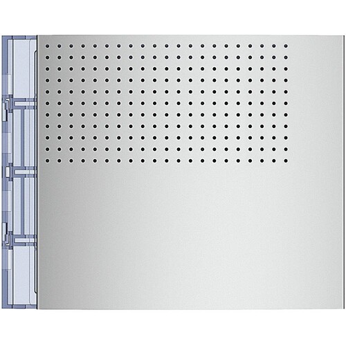 351001 Bticino Frontblende Lautsprecher ohne Ruftasten Allmetal Produktbild