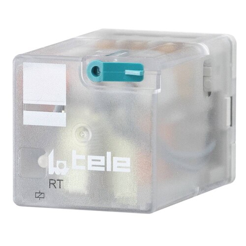 100535LD TELE HAASE Mini Relais RT2.3.024L Produktbild Front View L