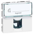 078731 LEGRAND MSC Tel.dose 1f. RJ11 2mod ws Produktbild