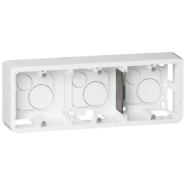 080286 LEGRAND MSC AP-Geh. 3x2mod horiz. ws Produktbild front M