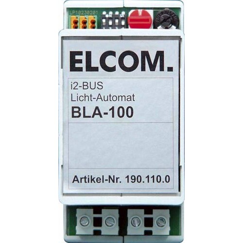 190.110.0 ELCOM BLA-100 i2-Bus Lichtautomat Produktbild Front View L