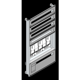 EMZV3-5C OS/TN Mehler Einsatz f. Zählerverteiler 3ZP TN-Netz B705xH1325mm Produktbild