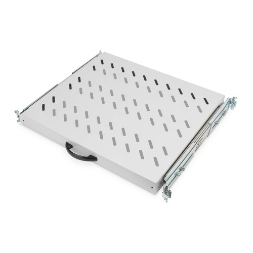 135456 DIGITUS 19Zoll FACHBODEN 1HE GRAU AUSZIEHBAR DN-19-TRAY-2-600 Produktbild