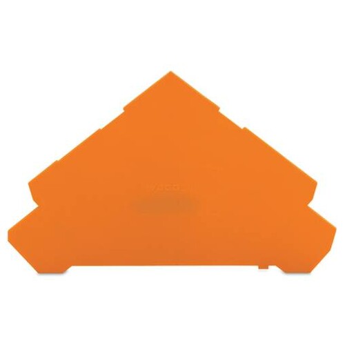 280-323 Wago IK-Trennwand orange (VPE 100 Stk) Produktbild Front View L