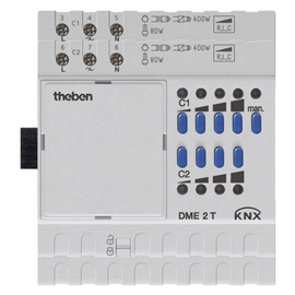 4930275 Theben THEBEN KNX DME2T Universaldimmaktor 2fach Erweiterungsger Produktbild