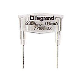 775897 LEGRAND Glimmlampe 0,5mA, 230V~ Produktbild front M