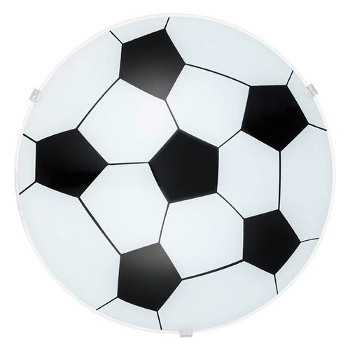 87284 EGLO DL/1 DM245 MOTIV FUSSBALL JUNIOR 1' Produktbild Front View L