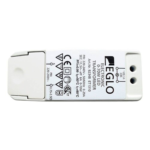 92348 EGLO TRAFO-LED-NV 0-70W 1 STK Produktbild Front View L