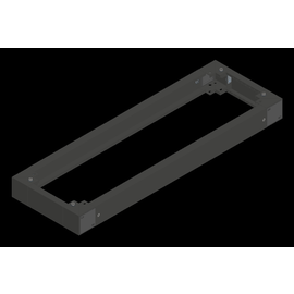 S-E 100/400 MEHLER Sockel 100mm f. ARM, SRM, TSRM, STM T=400 Produktbild front M