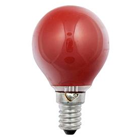40260 Scharnberger Tropfenl.E14 15W Rot Produktbild front M