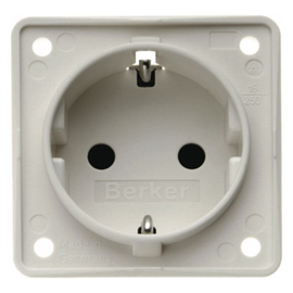 947792503 BERKER INTEGRO SSD mit erhöhtem Berührungsschutz, schwarz matt Produktbild front M