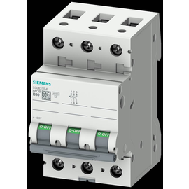 5SL6310-6 Siemens LS-SCHALTER 6KA 3POL B10 Produktbild