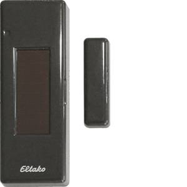 30000407 ELTAKO FTK-an Funk-Fenster-Tür- kontakt anthrazit mit Solarzelle Produktbild