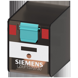 LZX:PT570730 SIEMENS Steckrelais 4 Wechsler 230V AC 6A Breite 22,5mm Produktbild front M