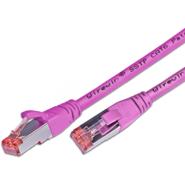 PKW-PIMF-KAT6 5.0 MG WIREWIN PATCHKABEL 5M CAT6 RJ45 MAGENTA Produktbild