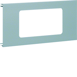 BRA1202R7ELN HAGER Blende 2-f,BRA,120,R7,Alu,natureloxiert Produktbild front M