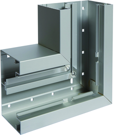 BRA851305ELN HAGER Flachwinkel,BRA85130,Alu,naturelox Produktbild front M