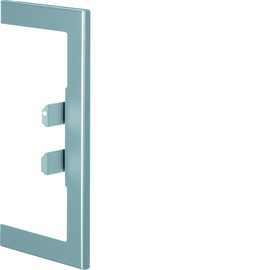 BRA85170WLAN HAGER Wandanschlussblende,BRA85170,Stahlbl,l.A Produktbild front M