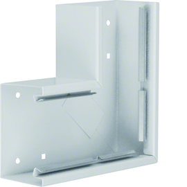 BRS6510057035 HAGER Flachwinkel,BRS65100,Stahlbl,lg Produktbild front M