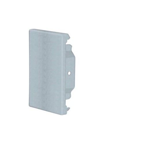 BRS651006VERZ HAGER Endplatte,BRS65100,Stahlbl,verz Produktbild Front View L