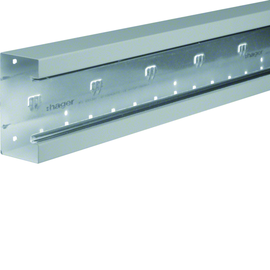BRS651301VERZ HAGER Brüstungskanal-UT,Stahlbl,BRS65130,verz Produktbild front M