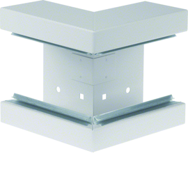 BRS6513037035 HAGER Außeneck,BRS65130,Stahlbl,lg Produktbild front M