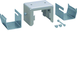 DABA50080109006 HAGER Halterset für DABA50080,St-bl,weißalumin Produktbild front M