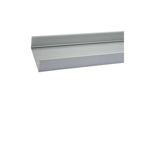 DABA501601ELN HAGER Deckenanschlussbahn 50x160,Alu,naturelox Produktbild Front View L