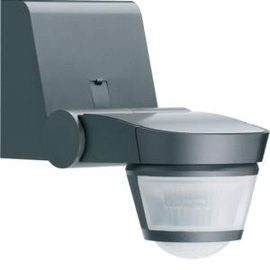 EE871 HAGER Bewegungsmelder Kom. 220/360° IP55 anth. Produktbild