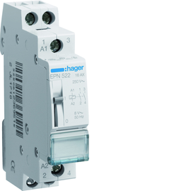 EPN522 HAGER Fernschalter 2S 8V AC 16A Produktbild front M