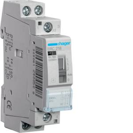 ERC218 HAGER Relais , 16A, 1S+1Ö, 230V Produktbild