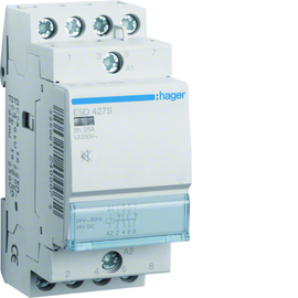 ESD427S HAGER Brummfrei Schütze , 25A, 2S+2Ö, 24V Produktbild front M