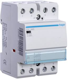 ESL440 HAGER Schütze , 40A, 4S, 12V Produktbild