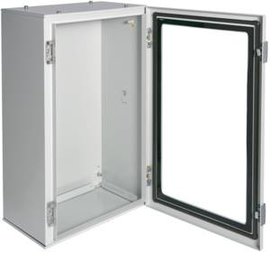 FL168A HAGER Orion Plus Klarsichttur 650X400X250 Produktbild