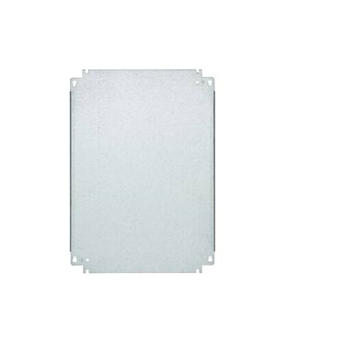 FL413A HAGER Orion,Montageplatte,Metall,650x500x2 Produktbild Front View L