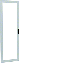 FZ221XW HAGER Klarsichttür ASV, RAL7035, 350x2000mm Produktbild front M