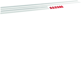 FZ624FP HAGER Abdeckungen seitlich f. UPV FW624xx,SK I Produktbild front M