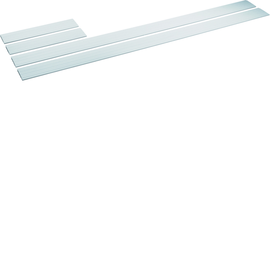 FZ712N HAGER Berührungsschutz,univers,2feldig Produktbild front M