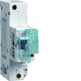 HTN163E Hager SLS-Schalter E63/1 Hutschienenmontage Produktbild front M