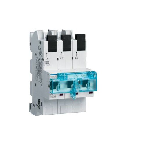 HTS335E HAGER SLS-Schalter 3P E-35A Sammelschiene QC Produktbild Front View L