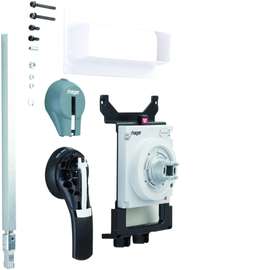 HXD031H HAGER Drehantrieb für h630 Türeinbau Produktbild front M