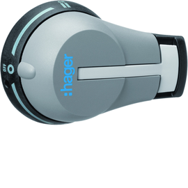 HZI004 HAGER Drehantrieb für Umschalter 63-125A 3Pos. Produktbild front M