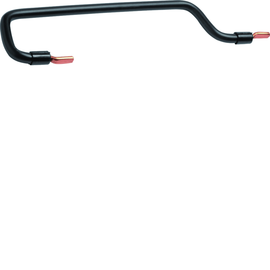 KC150 HAGER Verbindungsbrücke 1P Stift/Phase 150mm Produktbild front M